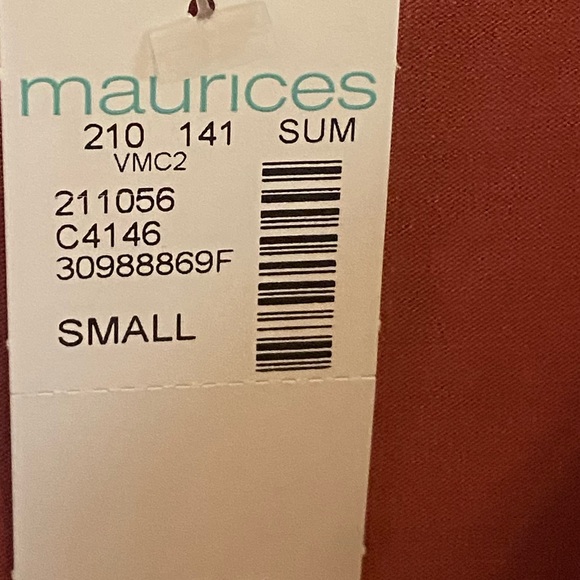 NWT Maurice’s v-neck dress - Picture 4 of 4